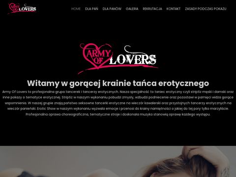 armyoflovers.pl - tancerka na wieczór kawalerski