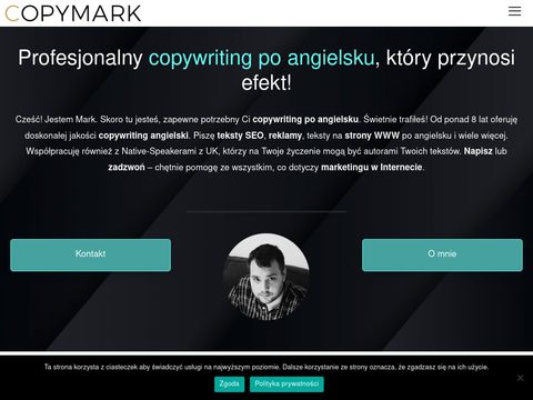 Copywriting po angielsku - copymark.eu