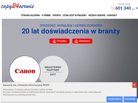 Copy24serwis.pl serwis faksów Warszawa