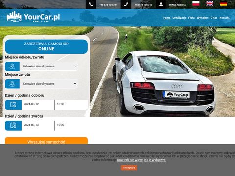 Wypożyczalnia samochodów Bieruń - Yourcar