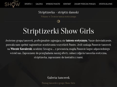 Striptiz damski - tancerkaerotyczna.pl