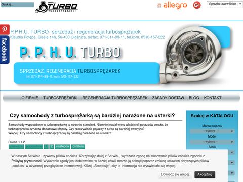 P.P.H.U. TURBO KLAUDIA POTĘPA turbosprężarki