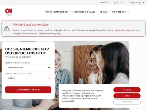 Austriacki Instytut język niemiecki kursy weekendowe Wrocław