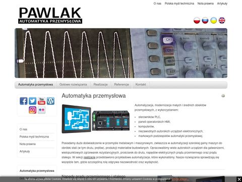 PAWLAK Automatyka Przemysłowa, napędy elektryczne, zgrzewarki, galwanizernie