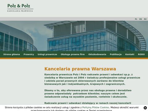 Prawo gospodarcze kancelaria Warszawa