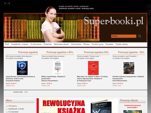 E-booki – czytanie publikacji elektronicznych