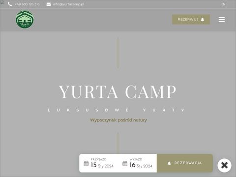 Jurty - yurtacamp.pl
