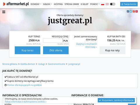 JustGreat.pl - sklep internetowy