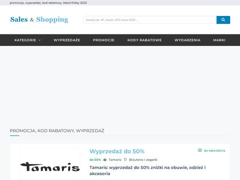 Zniżki - salesandshopping.pl