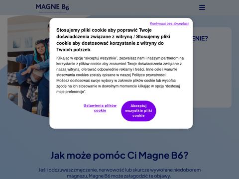 Magnez na stres - magneb6.pl