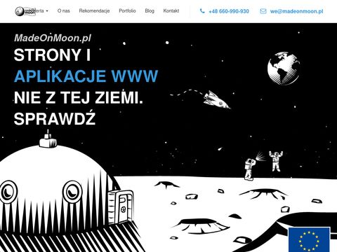 Reklama wizualna - madeonmoon.pl