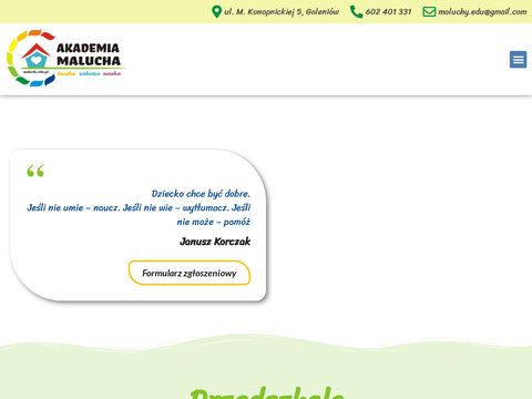 www.maluchy.edu.pl przedszkole